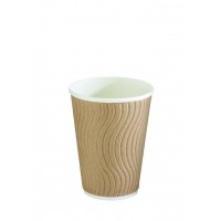 12oz Natural Double Wall Hot Cup