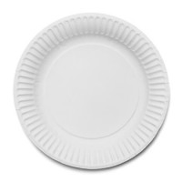 7" Paper Plate WB