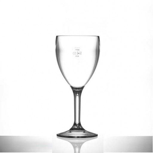 9oz Elite Premium Wine Glass 125 / 175ml Ce